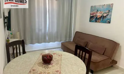 Apartamento com 1 dormitório à venda, 53 m² por R$ 320.000 - Tombo - Guarujá/SP