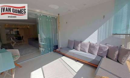 Apartamento com 3 dormitórios à venda, 113 m² por R$ 890.000 - Pitangueiras - Guarujá/SP
