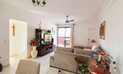 Apartamento com 3 dormitórios à venda, 115 m² por r$ 1.000.000,00 - tombo - guarujá/sp