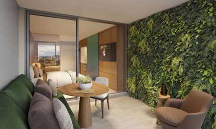 Apartamento para Venda - 29m², 1 dormitório, 1 vaga - Jardim Paulista