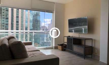Apartamento para Venda - 72m², 1 dormitório, sendo 1 suíte, 1 vaga - Brooklin Paulista