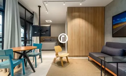 Apartamento para venda - 42m², 1 dormitório, 1 vaga - itaim bibi