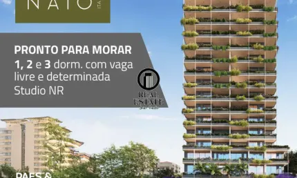 Apartamento Studio para Venda - 53.35m², 1 dormitório, Itaim Bibi