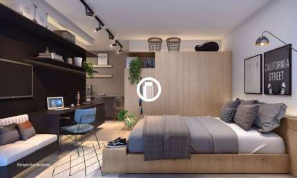 Apartamento com 1 quarto à venda na Avenida Sabiá, Indianópolis, São Paulo