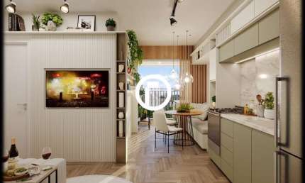 Apartamento para Venda - 41m², 2 dormitórios, 1 vaga - Lapa