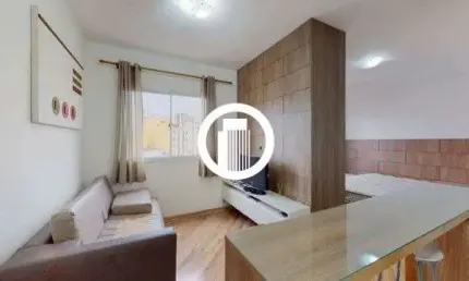 Apartamento para Venda - 28m², 1 dormitório, 1 vaga - Santa Cecília