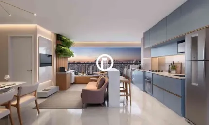 Apartamento para venda - 49m², 2 dormitórios, sendo 1 suites, 1 vaga - barra funda