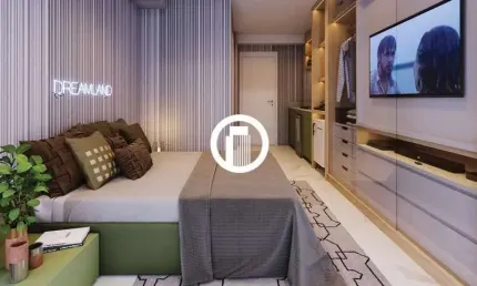 Apartamento para Venda - 24m², 1 dormitório - Moema