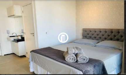 Apartamento Studio TOTALMENTE MOBILIADO para locação/aluguel mensal, 1 dormitório - Liberdade.