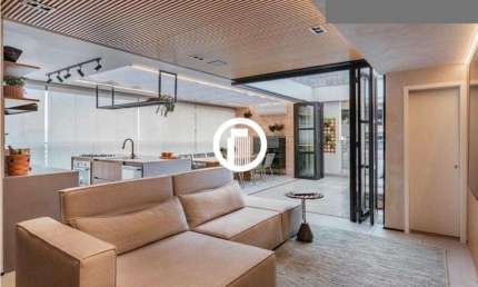 Apartamento Cobertura para venda 204m², 2 dormitórios, sendo 2 suítes, 3 vagas - Brooklin