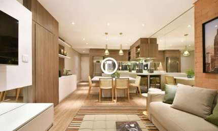 Apartamento TOTALMENTE MOBILIADO para VENDA 68m², 1 dormitório, 2 vagas -Vila Nova Conceição