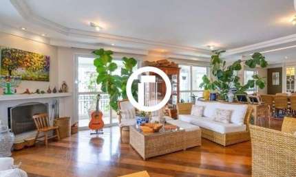 Apartamento para venda 401m², 4 dormitórios,  sendo 4 suítes, 5 vagas - Morumbi