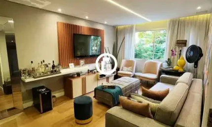 Apartamento para venda 110m², 3 dormitórios, sendo 3 suítes,  1 vaga - moema