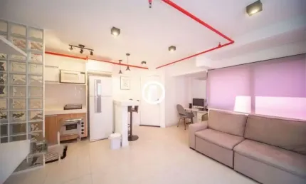 Apartamento para venda 82m², 1 dormitório, 1 vaga - Brooklin