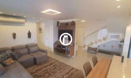 Apartamento Cobertura Duplex para venda, 266m², 4 dormitórios, sendo 4 suítes, 3 vagas - Morumbi