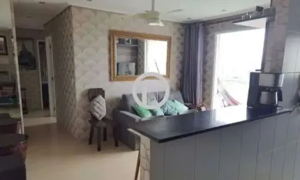 Apartamento para venda  62m²,2 dormitórios sendo, 1 suíte, 1 vaga  - Interlagos