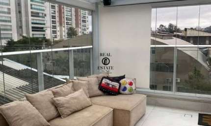 Apartamento para venda, 140m², 3 dormitórios, sendo 1 suíte, 2 vagas - Granja Julieta