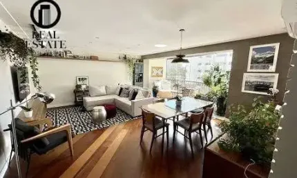 Apartamento para venda 158m², 4 dormitórios, 2 suítes, 3 vagas - brooklin