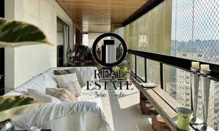 Apartamento para venda 374m², 5 dormitórios, 4 suíte, 6 vagas - Klabin