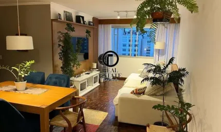 Apartamento para venda 110m², 3 dormitórios, 1 suíte, 1 vaga - Higienópolis