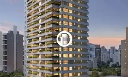 Apartamento para Venda - 123m², 3 dormitórios, sendo 3 suites, 2 vagas - Moema