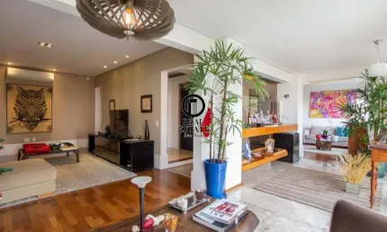 Apartamento para venda 300m², 4 dormitórios, 2 suítes, 4 vagas - real parque