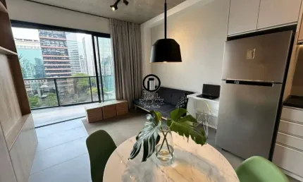 Apartamento para venda, 45m², 1 dormitório, 1 vaga -  vila olimpia