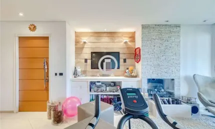 Apartamento para venda - 126m², 3 dormitórios, sendo 1 suites, 2 vagas - brooklin paulista