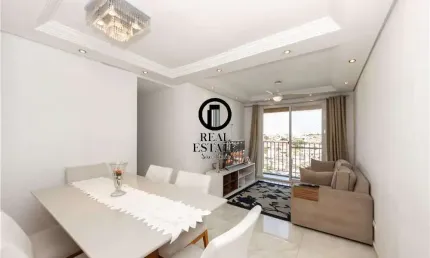 Casa para Venda - 66m², 3 dormitórios, sendo 1 suites, 2 vagas - Jardim Nosso Lar