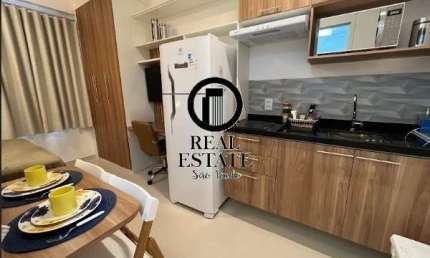 Apartamento Studio TOTALMENTE MOBILIADO para locação/aluguel mensal 18m², 1 dormitório - Vila Clementino