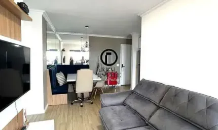 Apartamento à Venda 59m², 2 Dormitório, sendo 1 Suíte, 1 vaga - Ipiranga