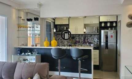 Apartamento á Venda 89m², 2 Dormitórios, Sendo 2 Suíte, 2 Vagas - Brooklin