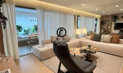 Apartamento para Venda - 146m², 4 Dormitórios sendo 2 suítes, 2 vagas - Chácara Klabin