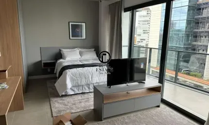 Apartamento para locação/aluguel 42m², 1 dormitório e 1 vaga - vila olimpia
