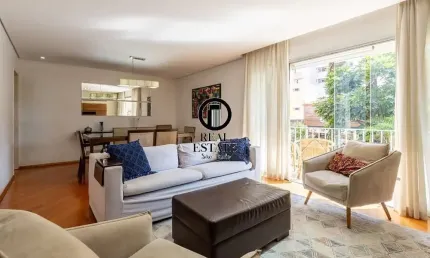 Apartamento para venda - 115.33m², 3 dormitórios, sendo 1 suites, 1 vaga - campo belo