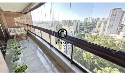 Apartamento para venda - 226m², 4 dormitórios, sendo 4 suites, 4 vagas - morumbi