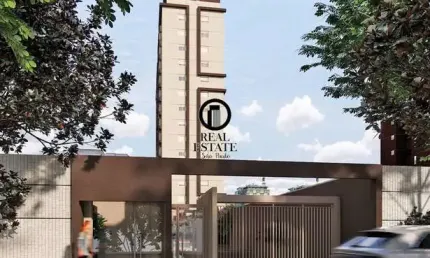 Apartamento para venda - 45m², 2 dormitórios, sendo 1 suites, vila romana