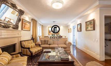 Apartamento para Venda - 193m², 3 dormitórios, sendo 3 suites, 3 vagas - Moema