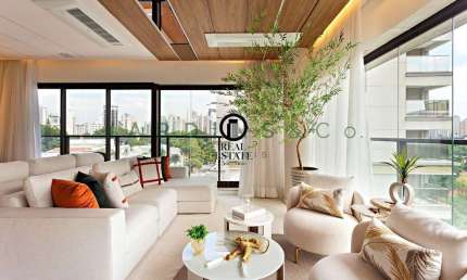 Apartamento para venda 306m², 4 Dormitórios sendo 1 Suíte e 6 Vagas - Santa Cecilia