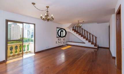 Cobertura Duplex para Venda - 289m², 4 dormitórios, sendo 2 suites, 4 vagas - Moema