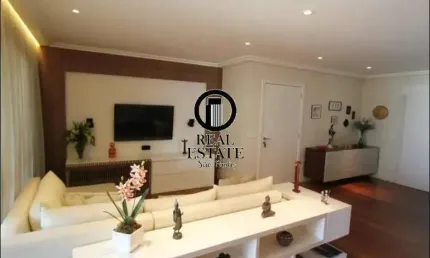 Apartamento para venda 167m², 3 dormitórios sendo 3 suítes e 3 vagas - Campo Belo