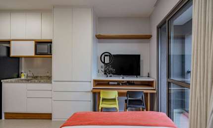 Apartamento para aluguel/locação 24m², 1 dormitório -  Republica