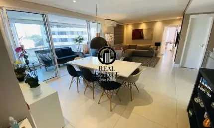 Apartamento para venda 116m², 3 dormitórios sendo 3 suítes e 2 vagas - Brooklin