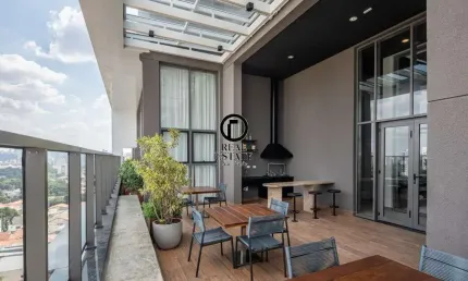 Apartamento para venda - 45m², 2 dormitórios, sendo 1 suítes e 1 vaga - santo amaro