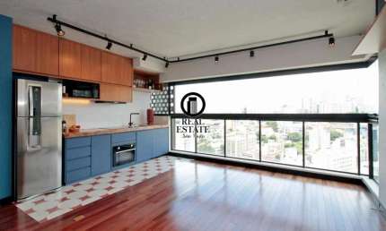 Apartamento para venda 45m², 1 dormitórios sendo 1 suíte e 1 vaga - Bela Vista