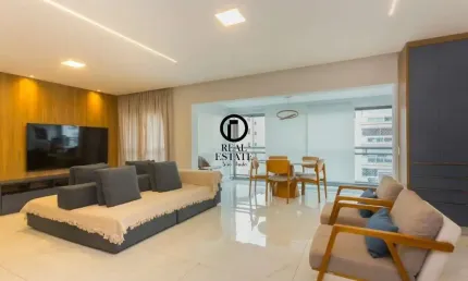 Apartamento para venda 147m², 3 dormitórios sendo 3 suítes e 3 vagas - perdizes