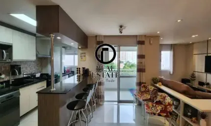 Apartamento para venda 70m², 2 dormitórios sendo 1 suíte e 1 vaga - Barra Funda