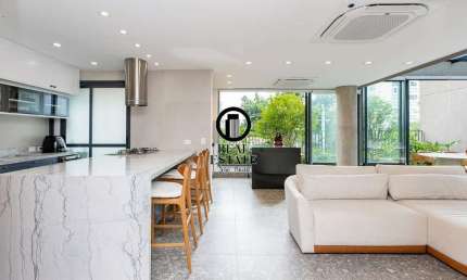 Apartamento para Venda - 165m², 2 dormitórios, sendo 2 suites, 2 vagas - Cidade Monções