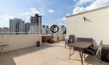 Cobertura Duplex para Venda - 114m², 2 dormitórios, sendo 1 suites, 2 vagas - Santo Amaro