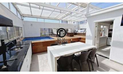 Cobertura Duplex para Venda - 244m², 4 dormitórios, sendo 2 suites, 3 vagas - Vila Andrade